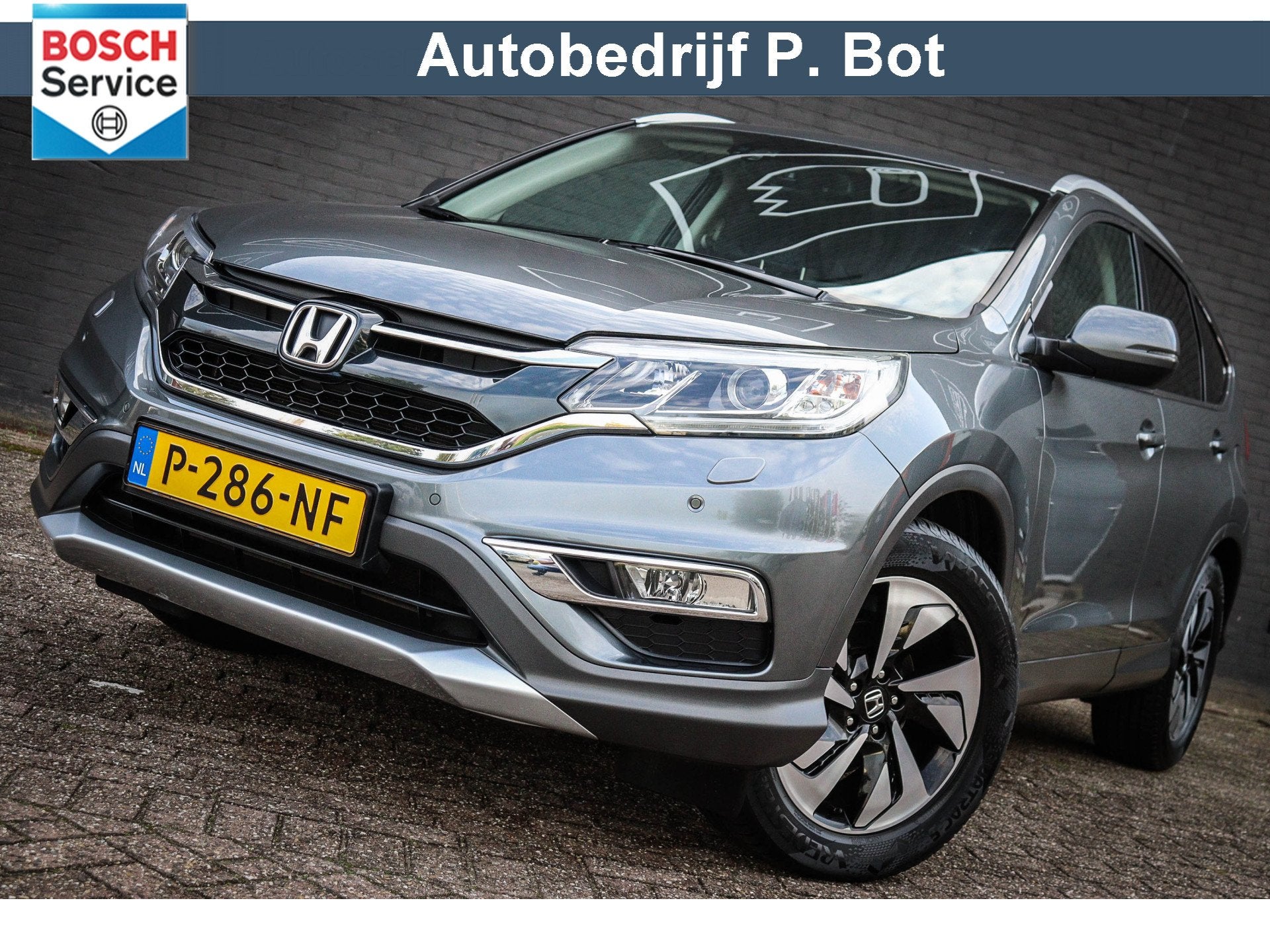 Honda CR-V 2.0 4WD Lifestyle Trekhaak/Navi/Camera (bj 2017), Gebruikt, Vierwielaandrijving, 600 kg, SUV of Terreinwagen