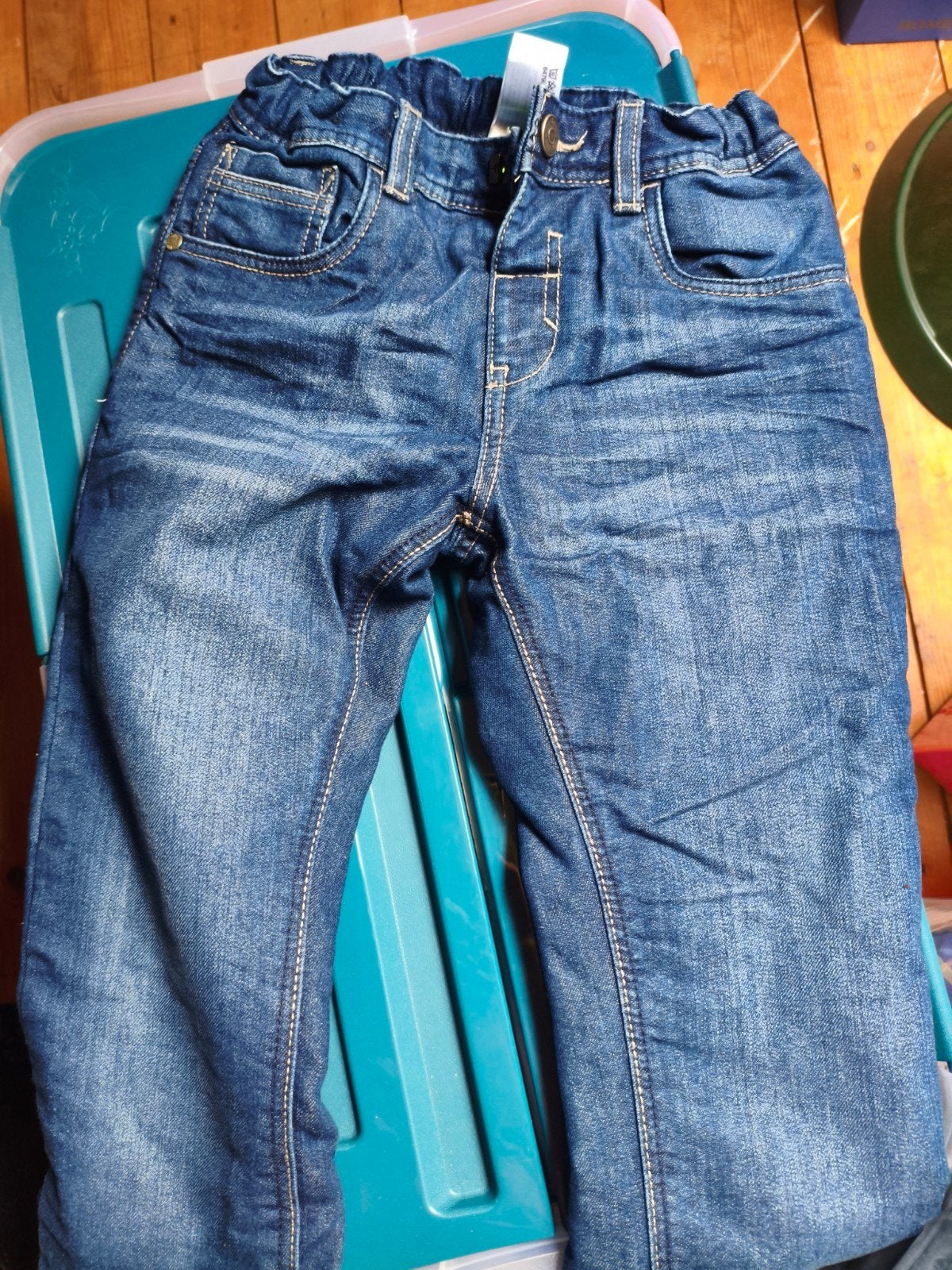 Warme spijkerbroek voor jongens - maat 128, Broek, Palomino, Ophalen of Verzenden, Zo goed als nieuw