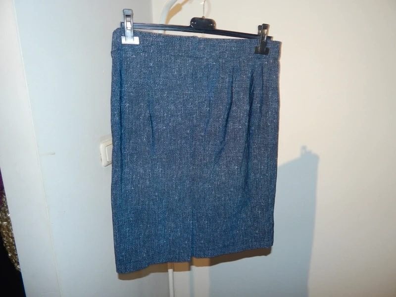 Studio Anneloes travel stof rok recht model met splitje M, Kleding | Dames, Rokken, Maat 38/40 (M), Studio Anneloes, Zo goed als nieuw