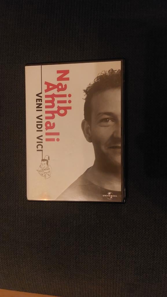 Najib Amhali - Veni Vidi Vici DVD, Alle leeftijden, Ophalen of Verzenden, Gebruikt, Stand-up of Theatershow