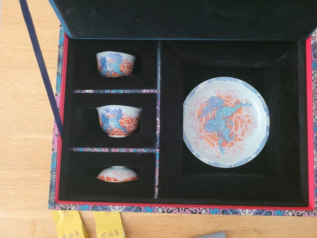 Chinese thee servies-set (1 stuk), Antiek en Kunst, Ophalen
