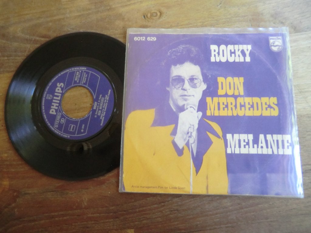don mercedes    rocky/melanie, Verzenden, Gebruikt, 7 inch, Levenslied of Smartlap