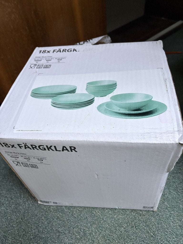 IKEA Dishes and glasses, Ophalen, Steen, IKEA, Zo goed als nieuw