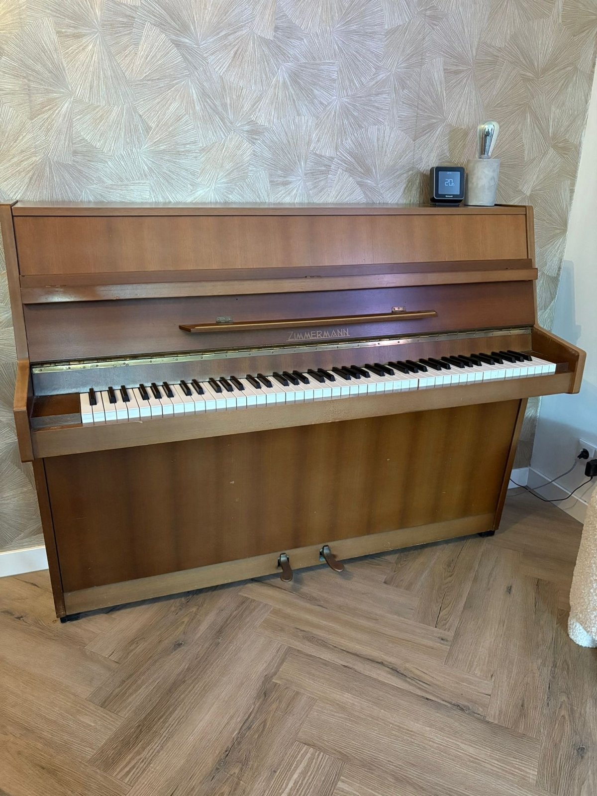 Piano - Klassiek Houten Model, Ophalen, Gebruikt, Bruin, Piano