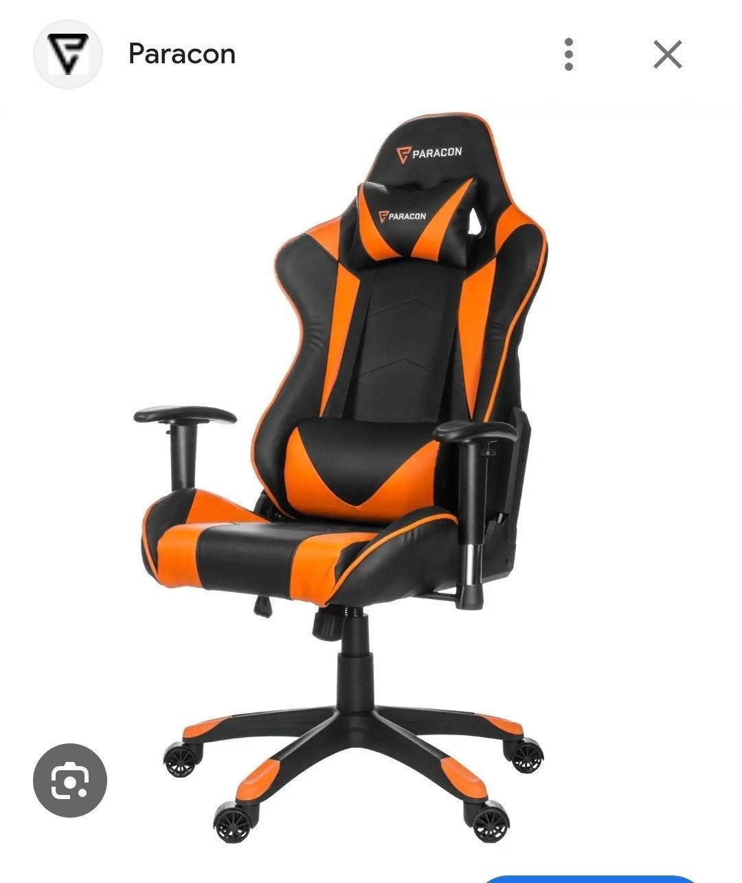Paracon Knight Gaming Chair Oranje - Nieuw in Doos, Ophalen, Nieuw