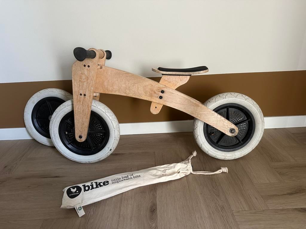 Wishbone loopfiets/ driewieler, Kinderen en Baby's, Speelgoed | Buiten | Voertuigen en Loopfietsen, Ophalen, Zo goed als nieuw