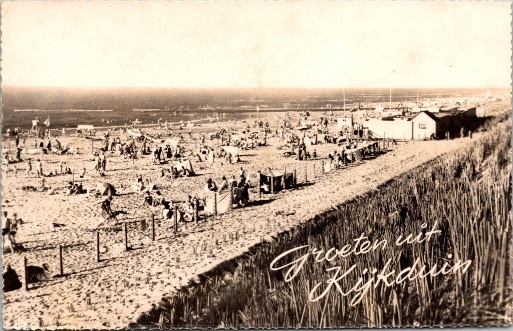 Groeten uit Kijkduin (1963), Verzenden, 1960 tot 1980, Gelopen, Zuid-Holland