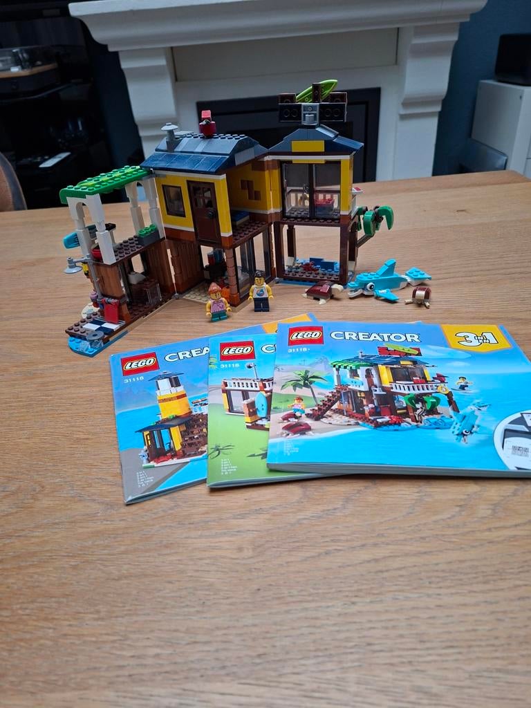 Lego Creator 31118 Surfer Strandhuis, Ophalen, Zo goed als nieuw