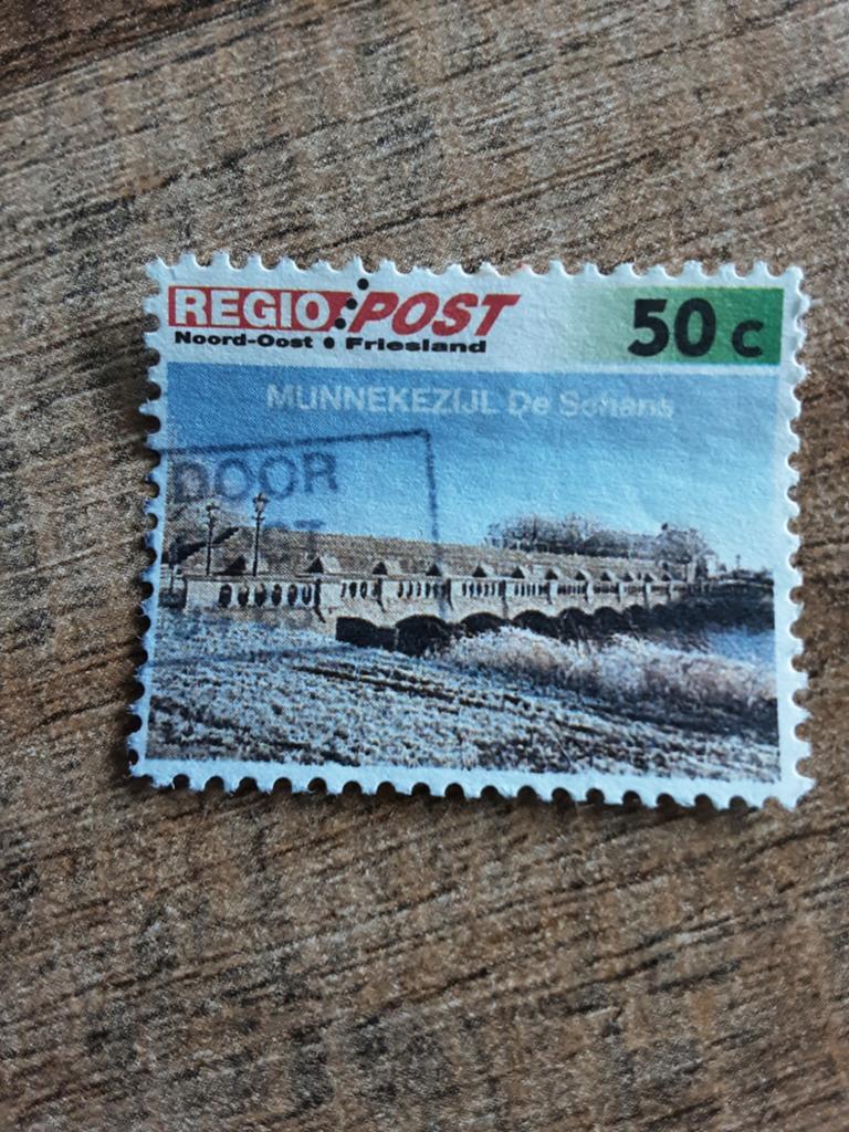 Regiopost.  Munnekezijl De Schans  ( gest), Ophalen of Verzenden