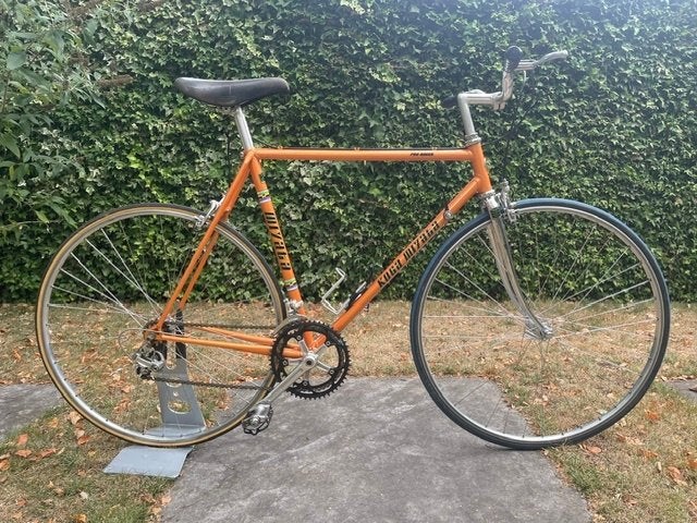 Koga Myata pro-racer vintage racefiets hand made 1978, Fietsen en Brommers, Fietsen | Racefietsen, Ophalen, 28 inch, Gebruikt