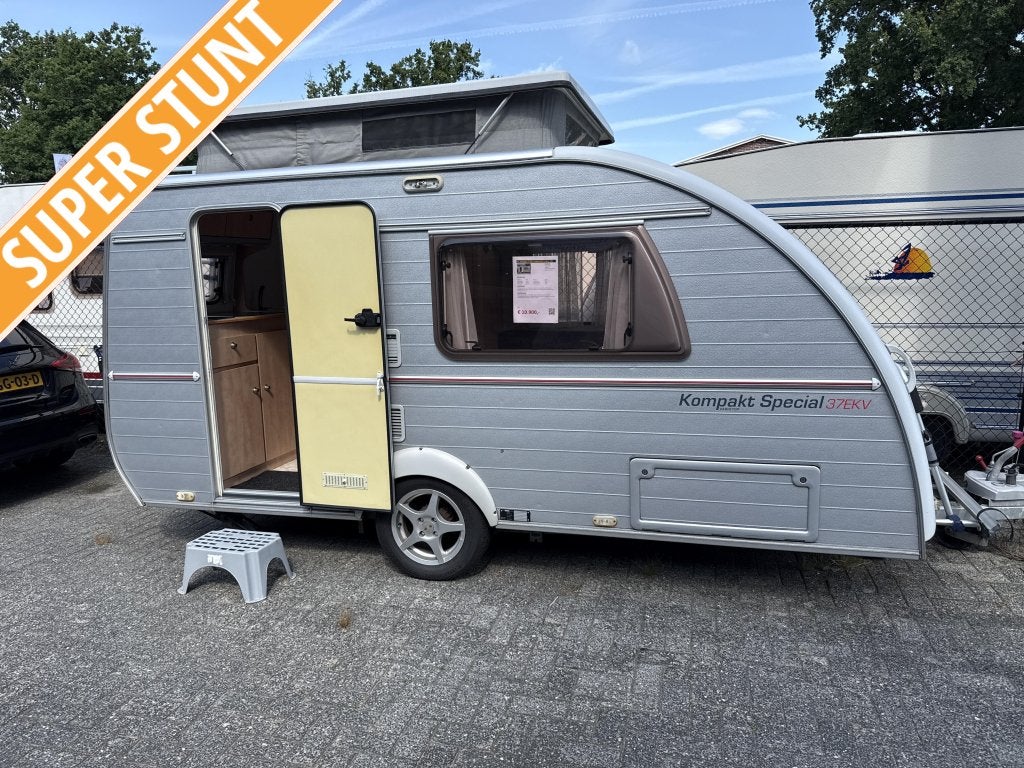 6 X KIP KOMPAKTS 37 IN DE AANBIEDING VANAF 6950 IN TOPSTAAT, Caravans en Kamperen, Caravans, Overige typen, Schokbreker, Kip, Tot en met 2
