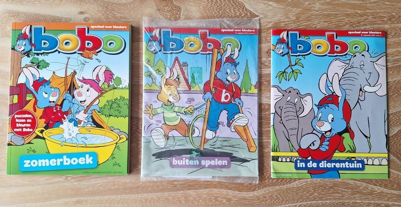 Bobo werkboeken, voor kleuters, Ophalen of Verzenden, Nieuw