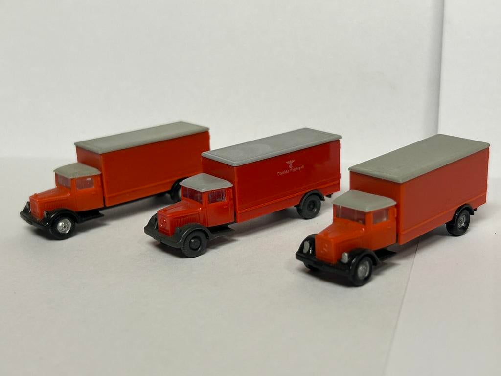 3 wiking vrachtwagens, Overige merken, Gelijkstroom of Wisselstroom, Overige typen, Ophalen of Verzenden