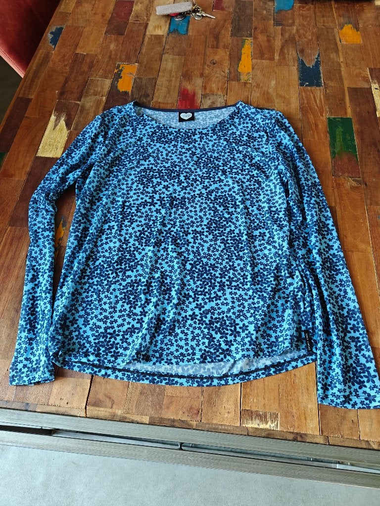 Catwalk Junkie Top met Bloemenprint, Kleding | Dames, Maat 38/40 (M), Blauw, Ophalen of Verzenden, Zo goed als nieuw