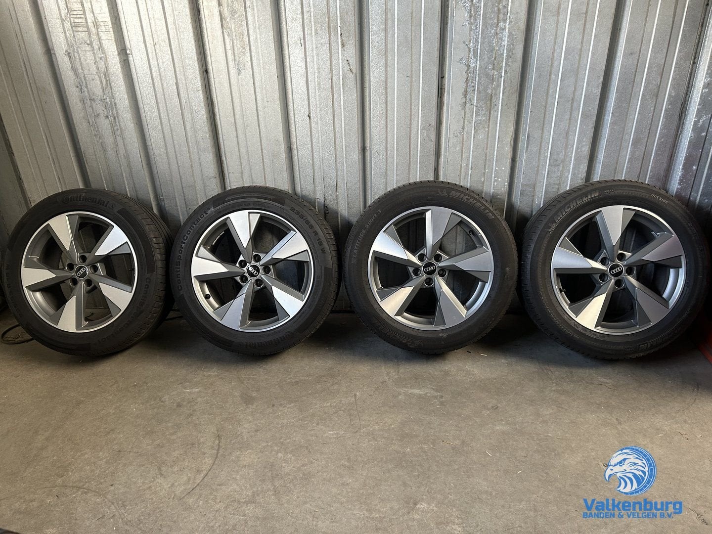 7mm! Originele Audi Q5 SQ5 80A Audi Sport 19 inch antraciete, Auto-onderdelen, 19 inch, Gebruikt, -, -