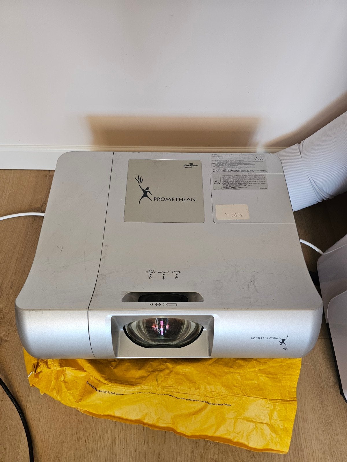 2x Promethean PRM-30A (1x defecte lamp), Gebruikt, HD (720), LCD, Ophalen