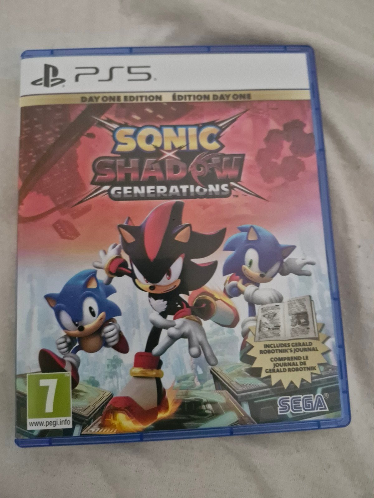 Sonic X Shadow Generations PS5 - Day One Edition, Spelcomputers en Games, Games | Sony PlayStation 5, Ophalen, 1 speler, Zo goed als nieuw