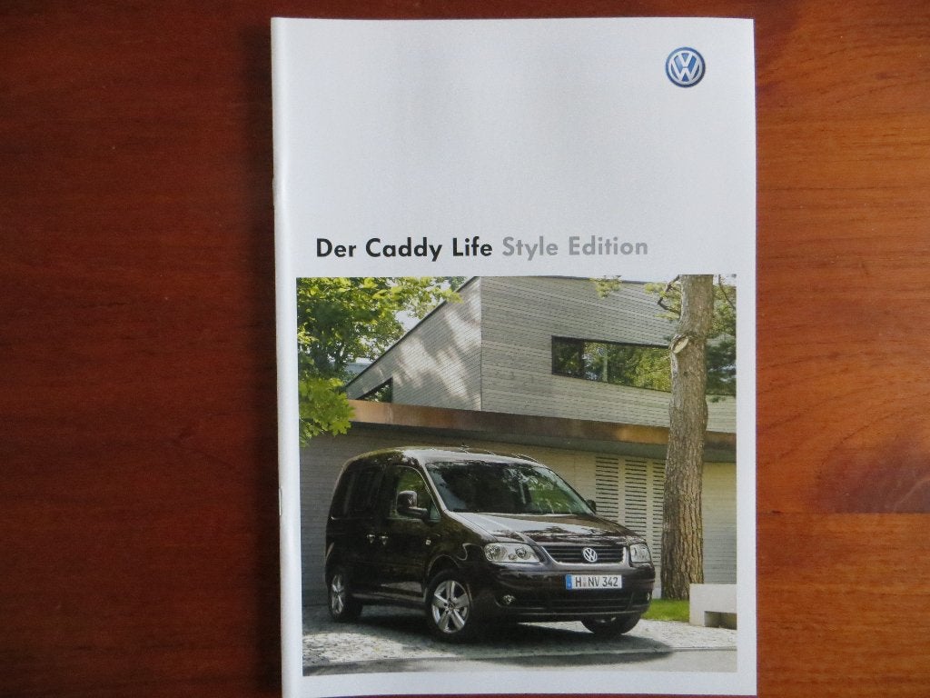 Volkswagen Caddy Life Style Edition (sept. 2008) met bijlage, Ophalen of Verzenden, Nieuw, Volkswagen