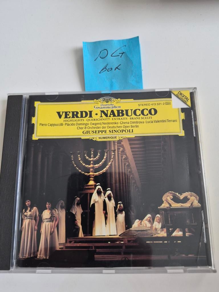 Verdi - Nabucco Highlights CD - Deutsche Grammophon, Cd's en Dvd's, Ophalen of Verzenden