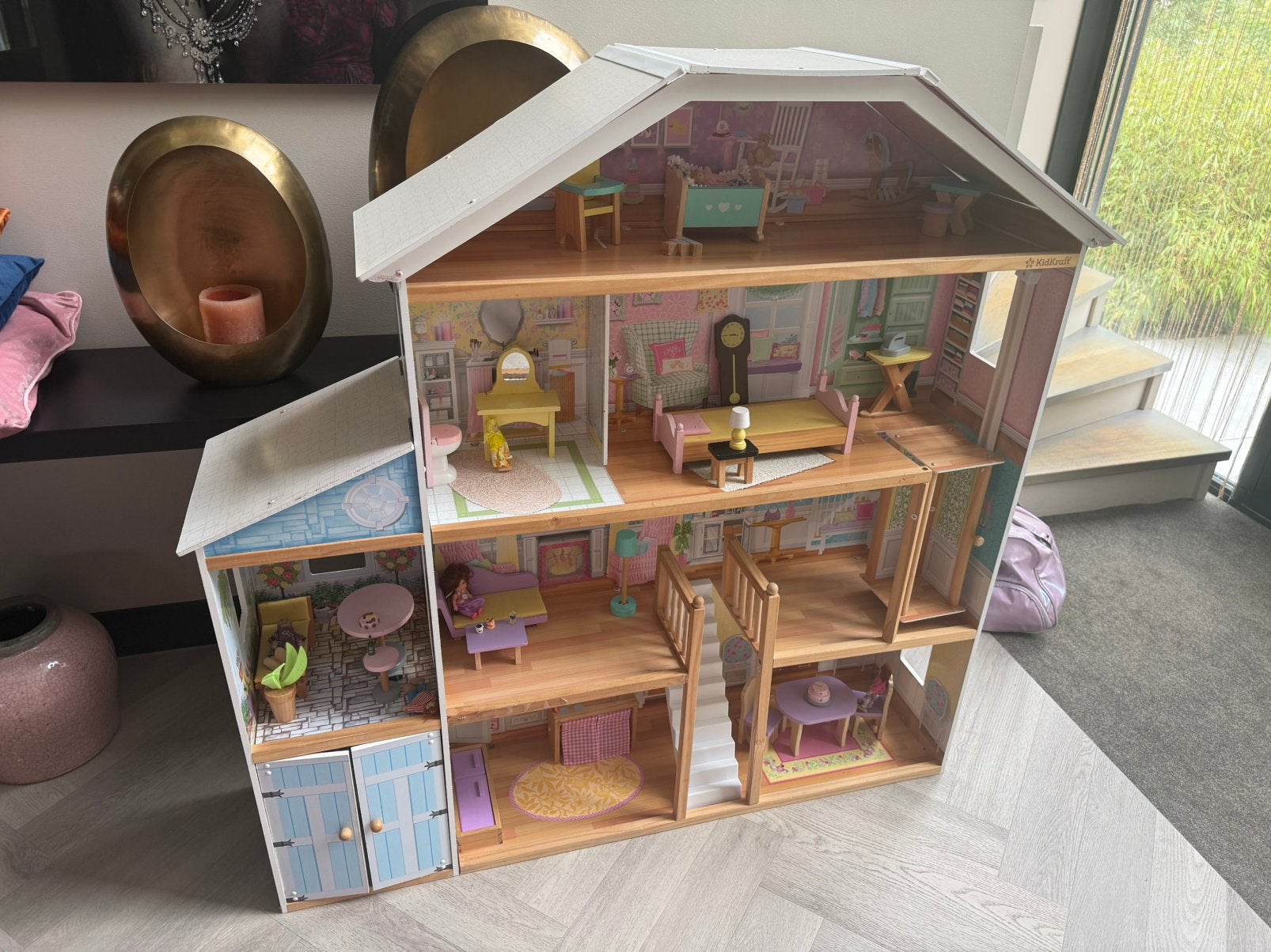 Groot poppenhuis kids kraft, Ophalen, Gebruikt, Poppenhuis