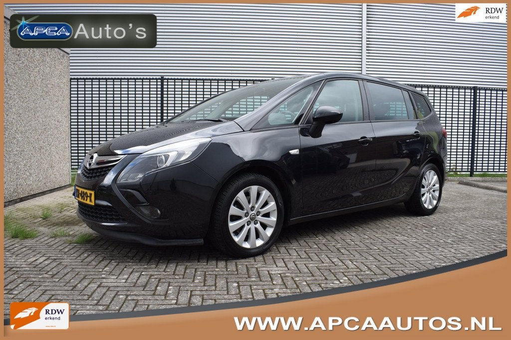Opel Zafira 1.4 Turbo Innovation 7 persoons NAP 12 mnd GARAN, Auto's, Opel, Gebruikt, Euro 6, 7 stoelen, Zwart