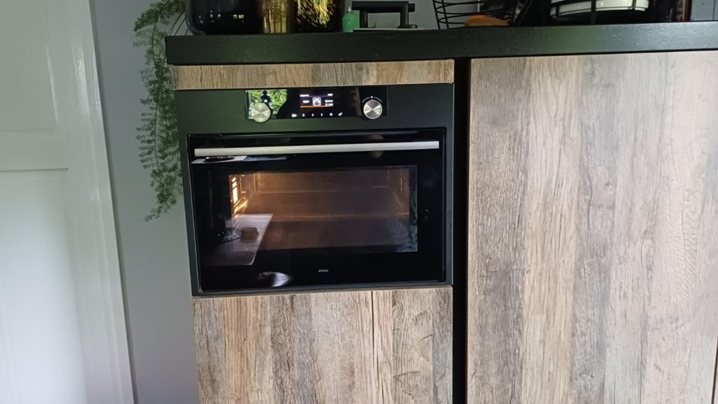 Inbouw magnetron ATAG, Ophalen, Inbouw