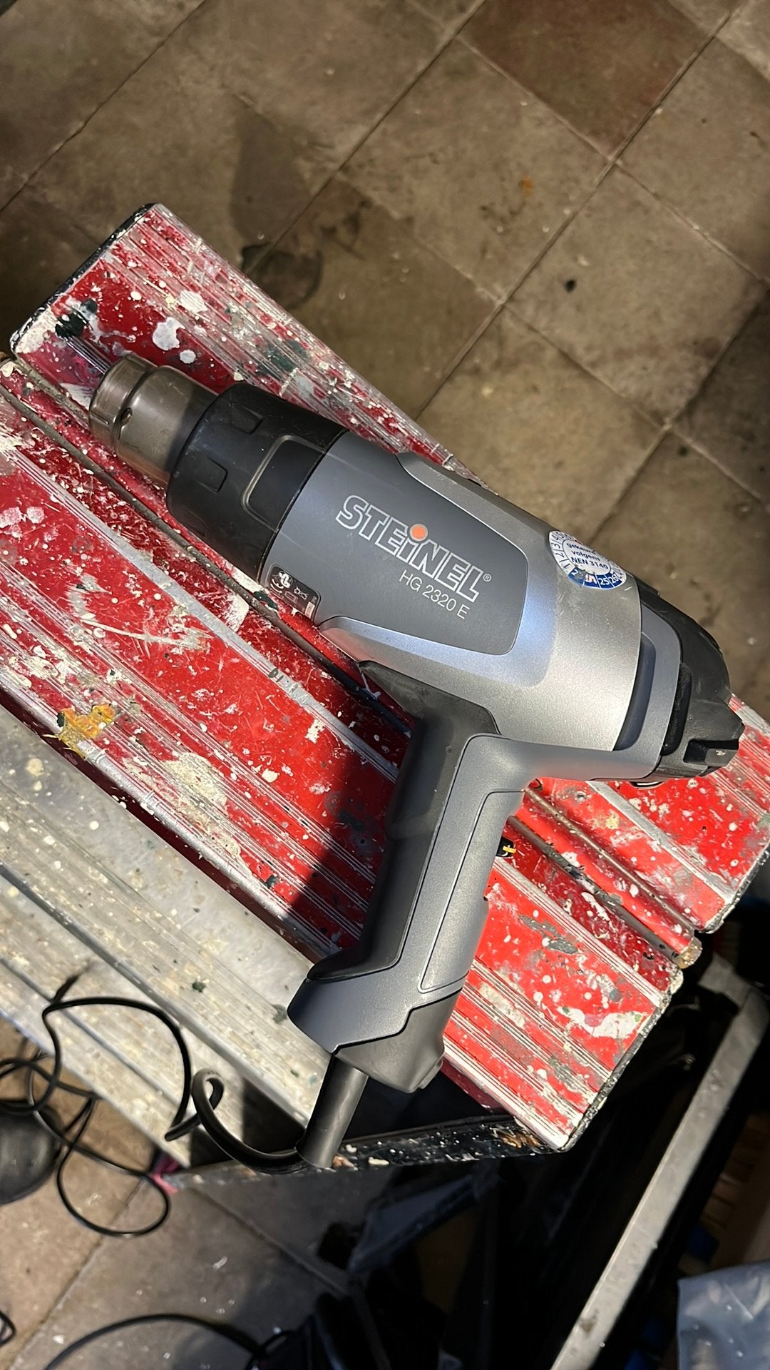 Steinel HG 2320 E verfföhn, Ophalen of Verzenden, Zo goed als nieuw