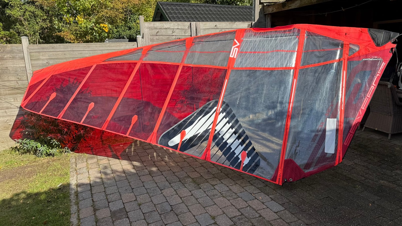 Severne HyperGlide 5 7.0, Watersport en Boten, Gebruikt, 6.5 m² tot 8 m², Ophalen of Verzenden, Severne