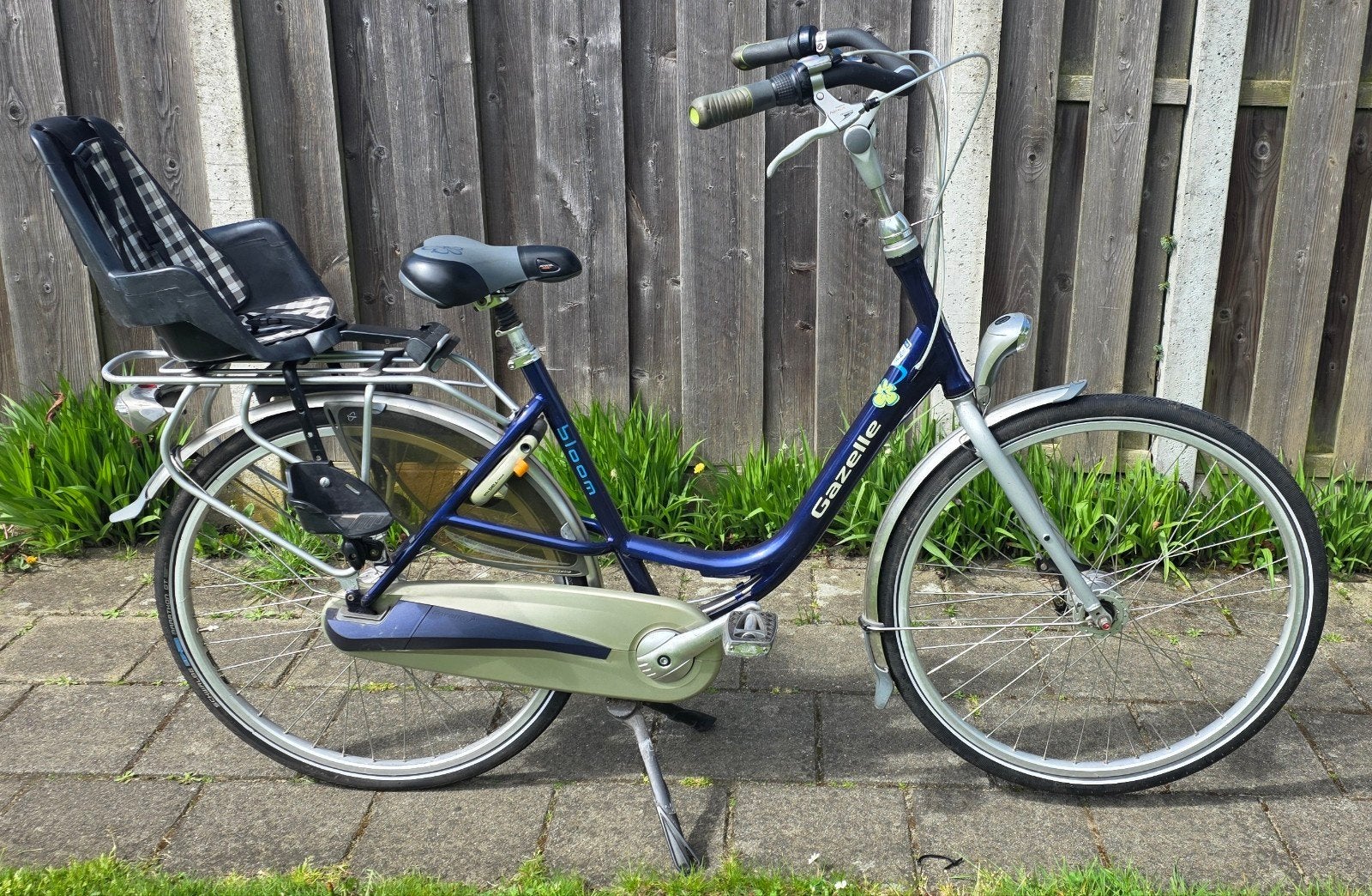 te koop netjes gazelle moeder fiets, Ophalen, 2 zitjes, 53 tot 56 cm, Versnellingen