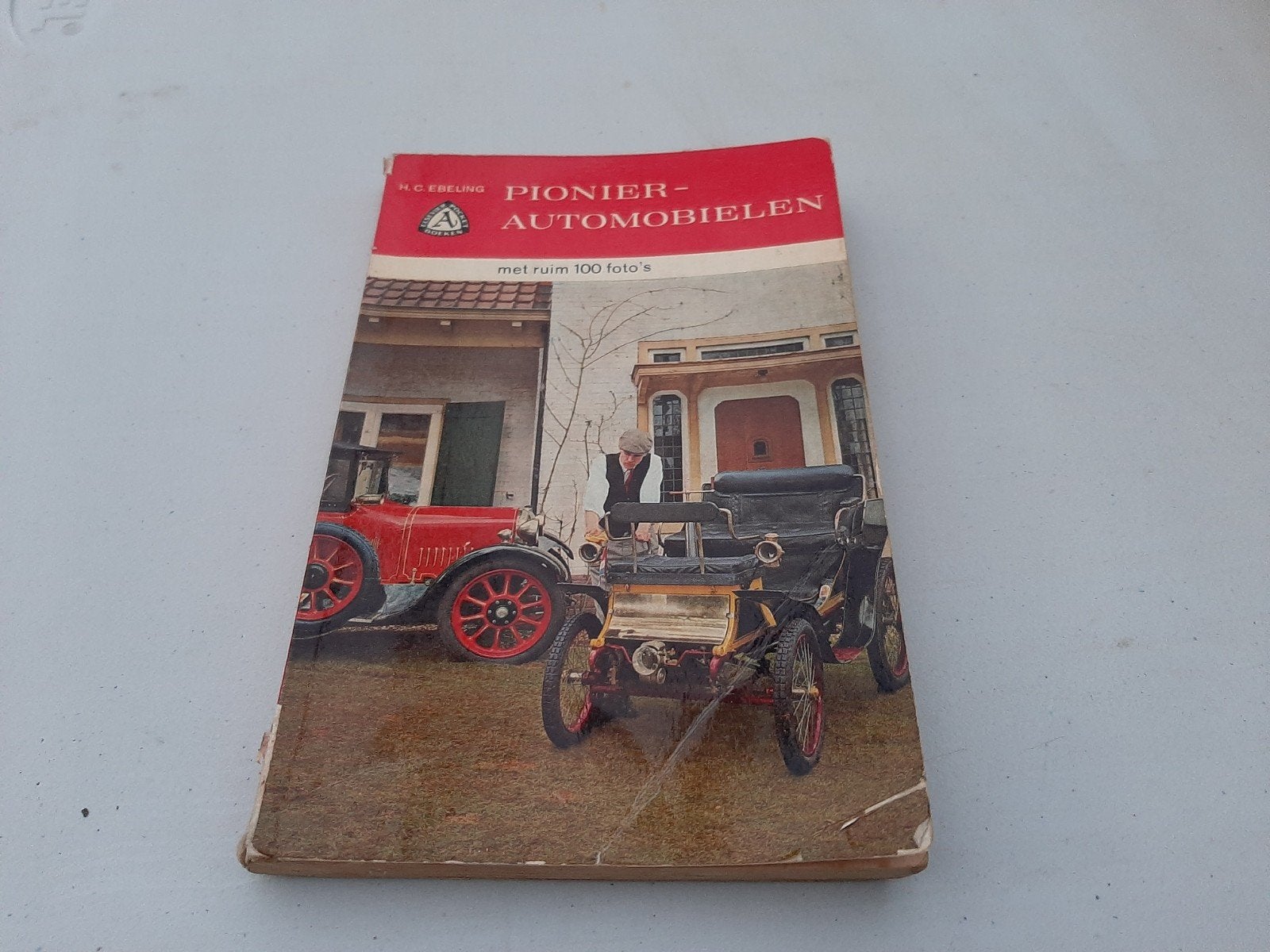 Pionier-Automobielen - Boek over vroege auto's, Boeken, Ophalen of Verzenden, Gelezen, Algemeen, H.C. Eerling