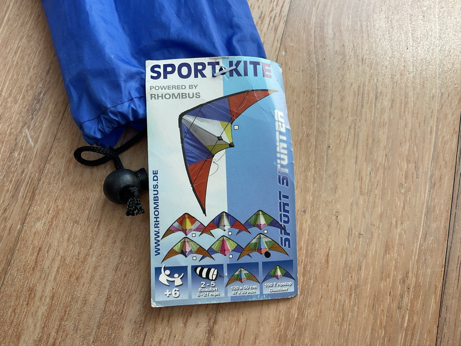 Sport Stunter Vlieger - Rhombus (2-lijns), Ophalen, Nieuw, Tweelijns, Vlieger