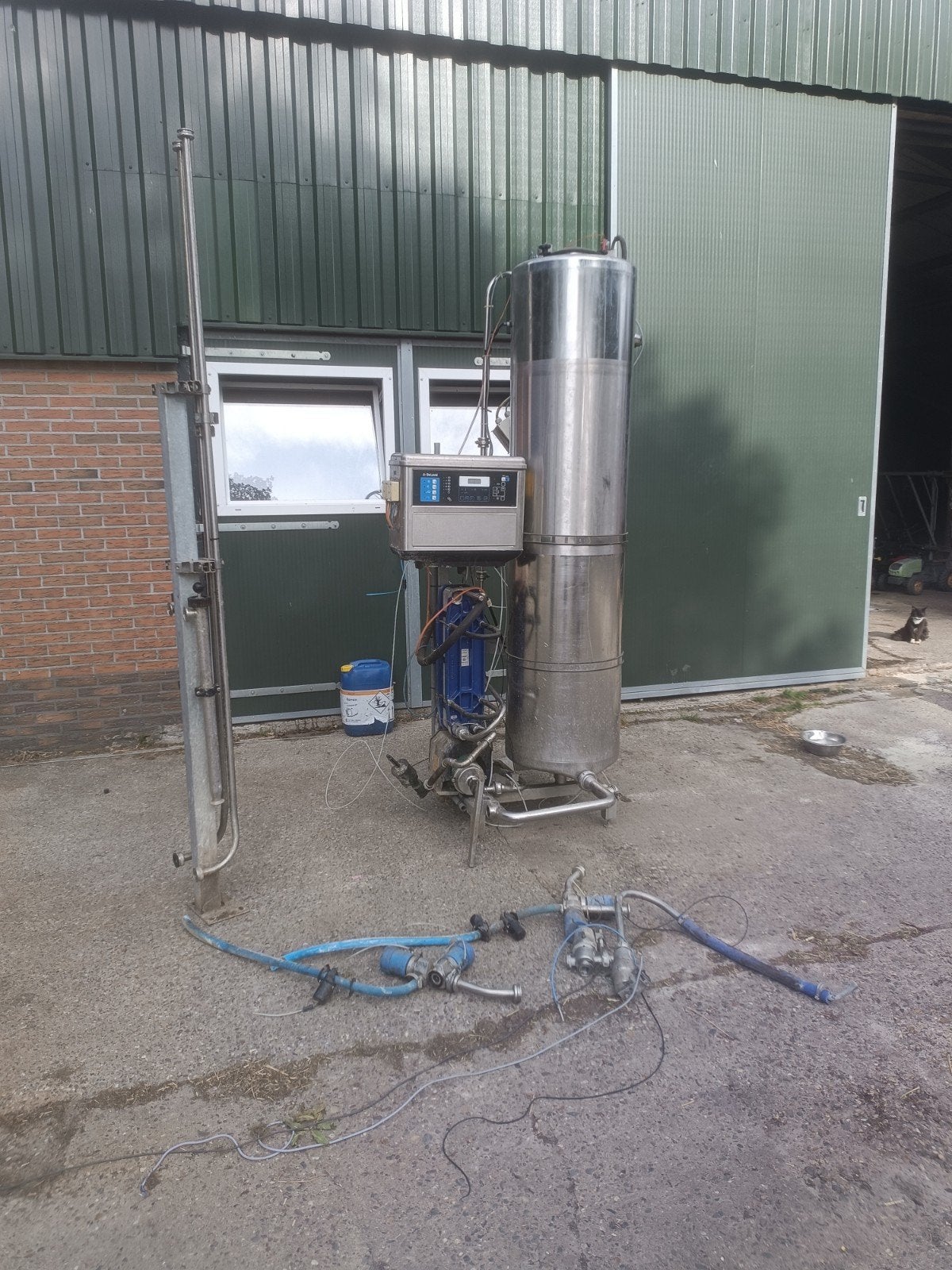 ICS buffertank voorkoeler kleppen, Ophalen, Veehouderij, Melktechniek