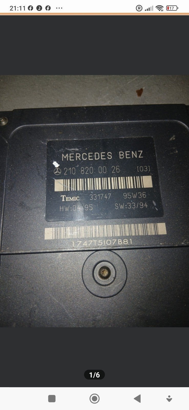 Diverse Mercedes-Benz W210 onderdelen, Auto-onderdelen, Ophalen of Verzenden, Gebruikt, Mercedes-Benz