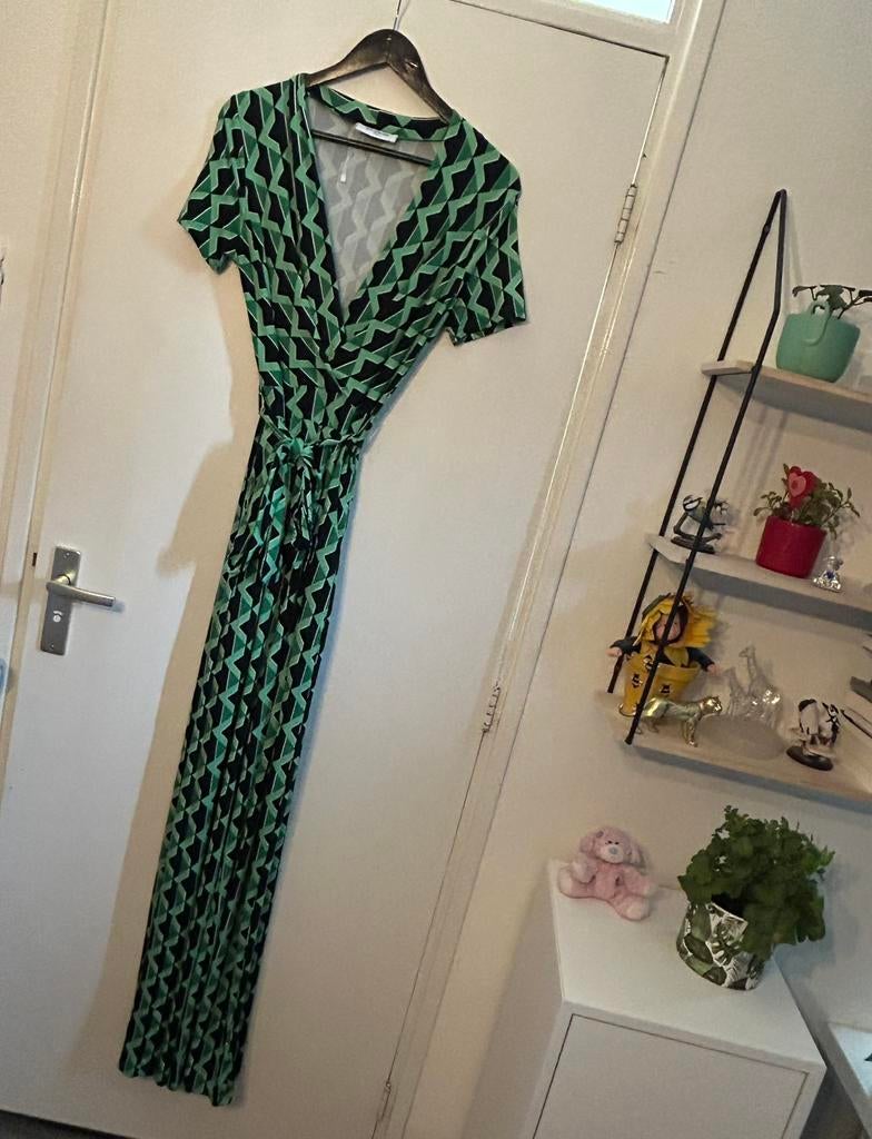 By Swan jumpsuit groen/zwart, maat L, Kleding | Dames, Jumpsuits, Ophalen of Verzenden, Nieuw, Maat 42/44 (L), Groen