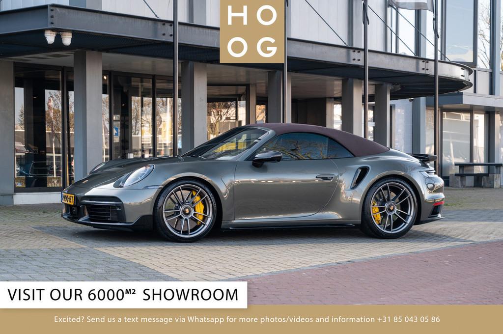 Porsche 911 Turbo S Cabriolet (bj 2021, automaat), Auto's, Porsche, Automaat, Gebruikt, Euro 6, Cabriolet