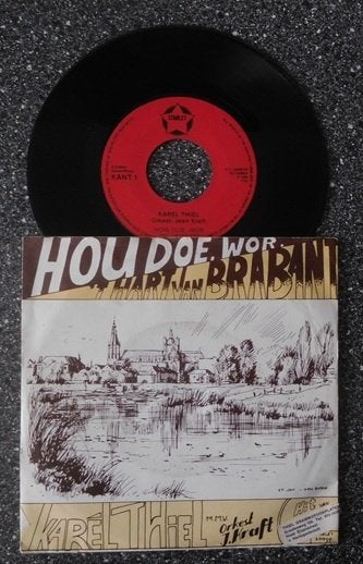 Starlet 10099 Karel Thiel - hou doe wor (vanaf € 3,00), Cd's en Dvd's, Ophalen of Verzenden, Zo goed als nieuw, 7 inch, Levenslied of Smartlap