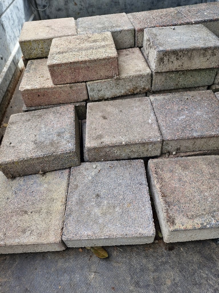 Cobblestones 20x20x6cm, Tuin en Terras, Ophalen, Gebruikt, Klinkers, Minder dan 5 m²