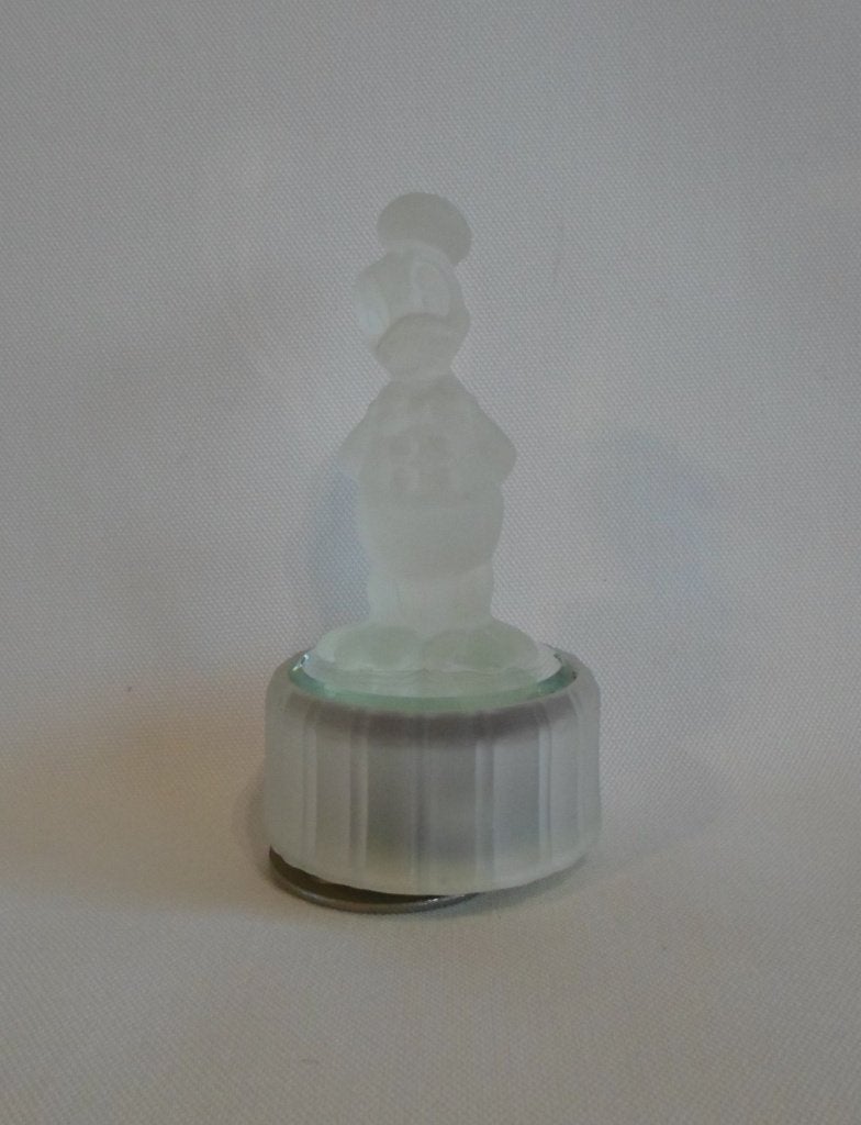Disney Music Box Kristal Donald Duck, Verzamelen, Disney, Zo goed als nieuw, Beeldje of Figuurtje, Donald Duck, Ophalen of Verzenden