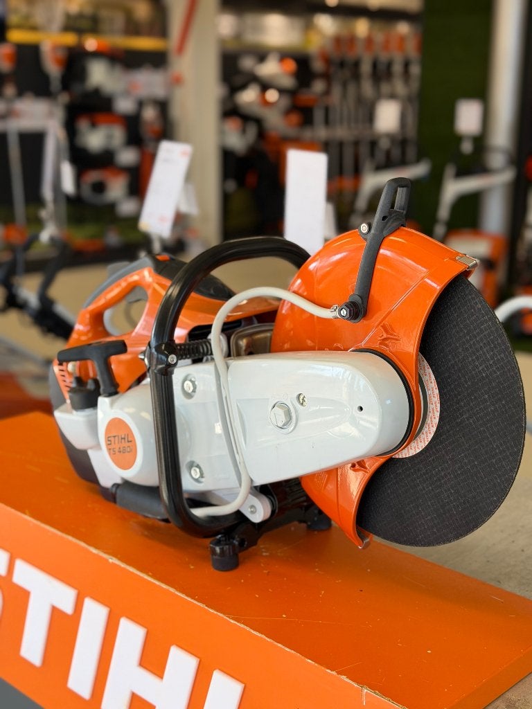 STIHL TS 480i – DEMO | Professionele Doorslijper, Doe-het-zelf en Verbouw, Ophalen of Verzenden, Minder dan 700 watt, Haakse handslijpmachine