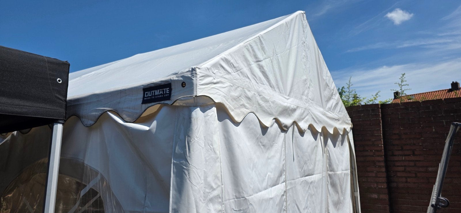 3x6 PVC Professionele Partytent Outmate - Zeer Degelijk, Ophalen, Gebruikt, Partytent, Minder dan 4 meter