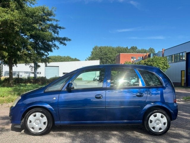Opel Meriva 1.6-16V Enjoy Airco Electric pakket Audio-CD Col, Auto's, Voorwielaandrijving, Gebruikt, Zwart, 4 cilinders