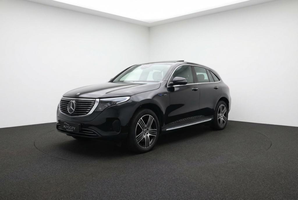 Mercedes-Benz EQC EQC 400 4Matic Schuifdak l Camera l Keyles, Auto's, Automaat, 0 cilinders, 80 kWh, Leder en Stof