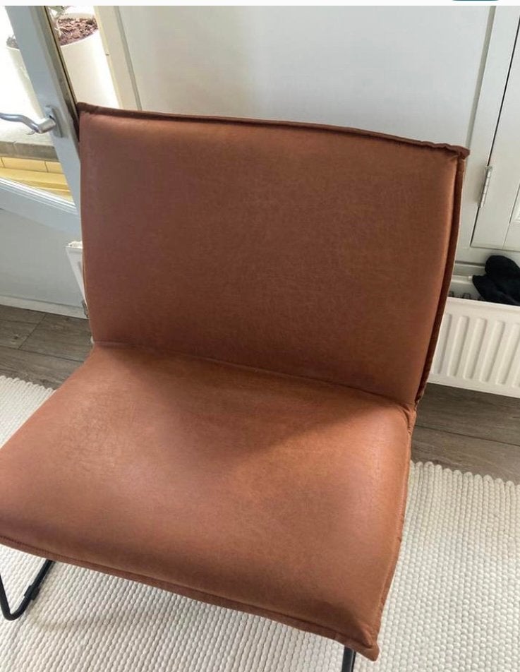 Zeer mooie stoel leen bakker, Huis en Inrichting, Ophalen, Zo goed als nieuw, 75 tot 100 cm, 75 tot 100 cm