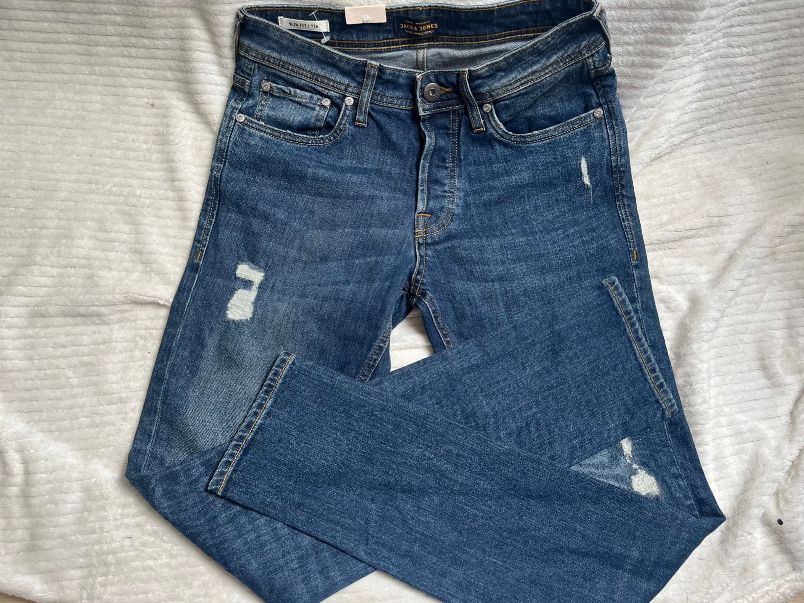 Jack & Jones spijkerbroek maat W 28 L 32, Q, Blauw, Q, Nieuw