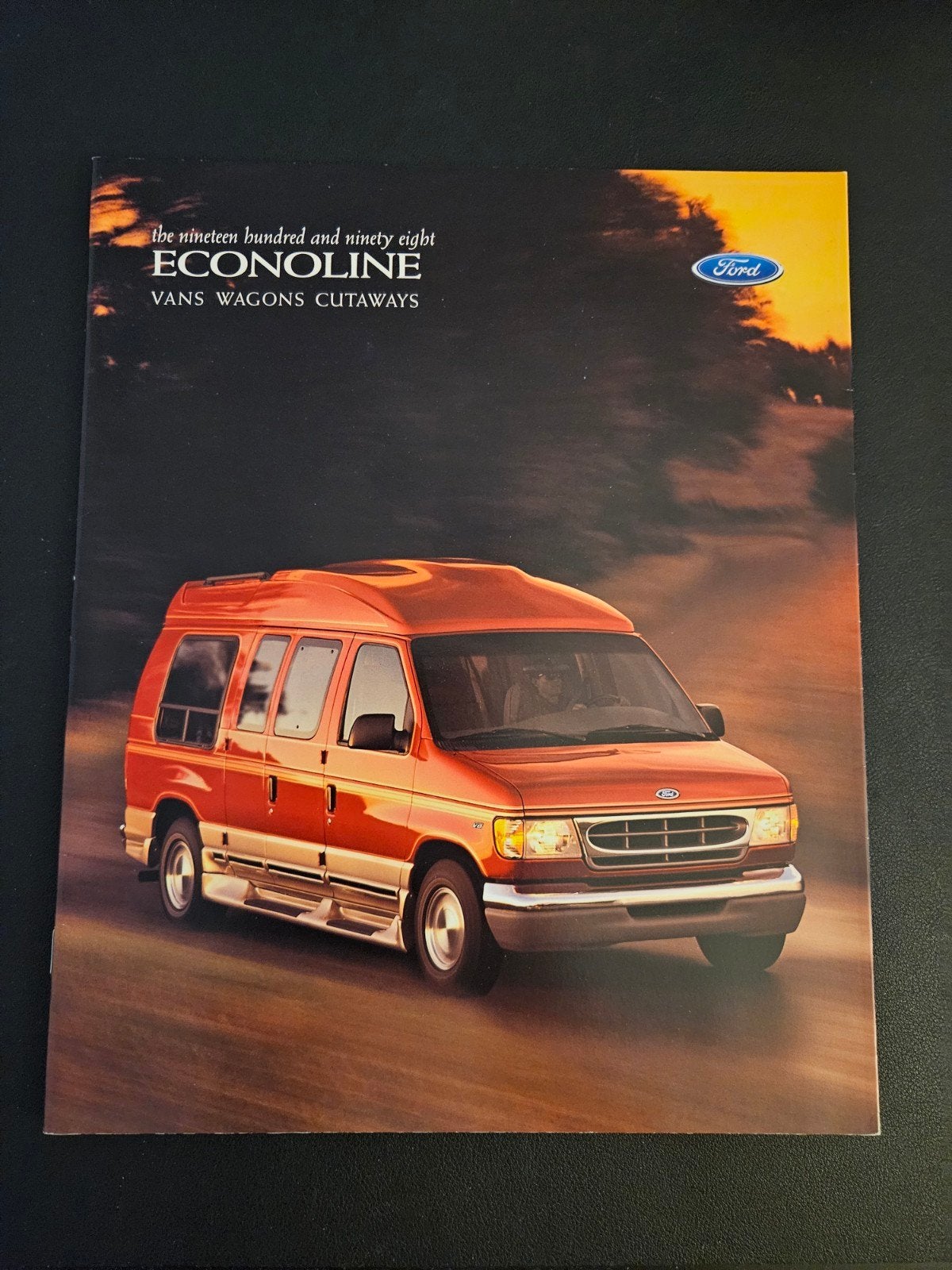 Brochure Ford Econoline 1998 USA, Ophalen of Verzenden, Zo goed als nieuw, Ford