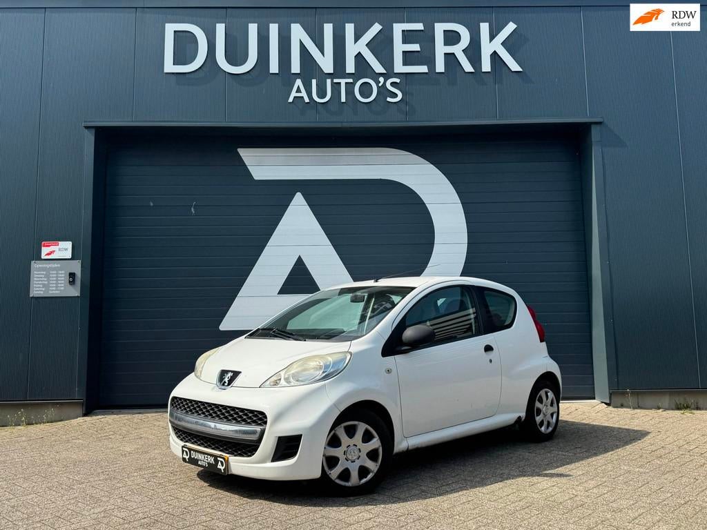 Peugeot 107 1.0-12V XR, Voorwielaandrijving, Stof, Zwart, 4 stoelen