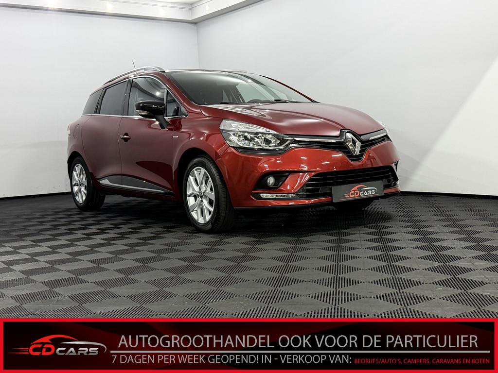 Renault Clio Estate 0.9 TCe Limited Airco, Navi, Parkeersens, Voorwielaandrijving, Stof, Gebruikt, Euro 6