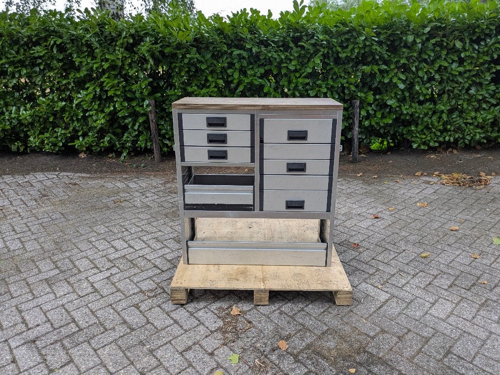 Aluca bedrijfswageninrichting - kast - 101 x 108 x 42 cm, Ophalen, Gebruikt