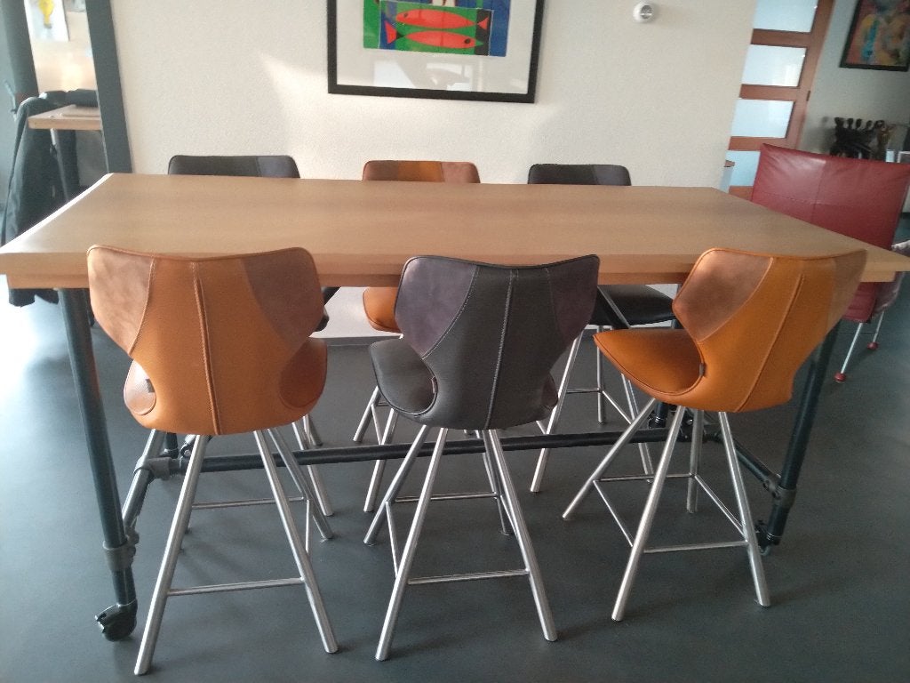 barstoelen, Ophalen, 5 krukken of meer, 60 tot 90 cm, Met voetsteun