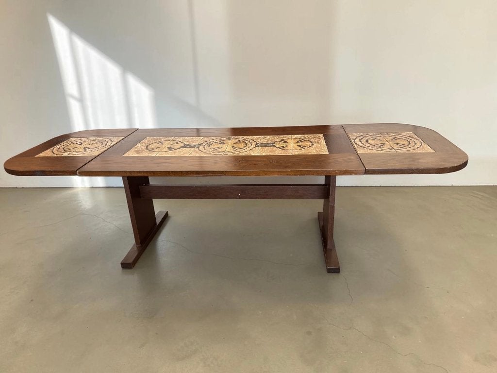 Deense eettafel Poul Poulsen voor Gangso Møbler, 150 tot 200 cm, Onbekend, 200 cm of meer, Ophalen of Verzenden